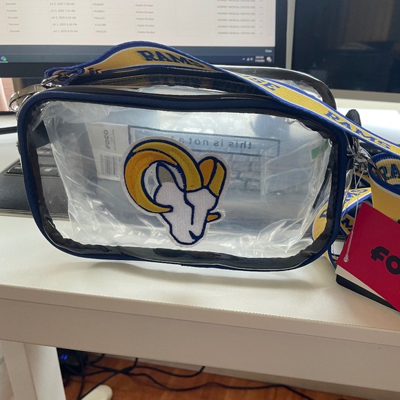 Rams Clear Crossbody - Picture 1 of 2